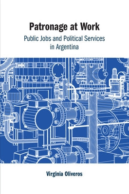 Paperback titled "Patronage at Work" by Cambridge University Press, showing the book cover with academic design and title text.