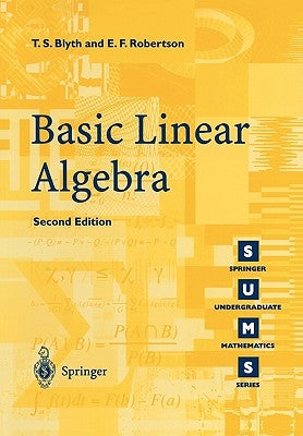 Basic Linear Algebra Paperback Springer