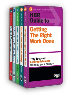 HBR Guides to Being an Effective Manager Collection Paperback Harvard Business Review Press