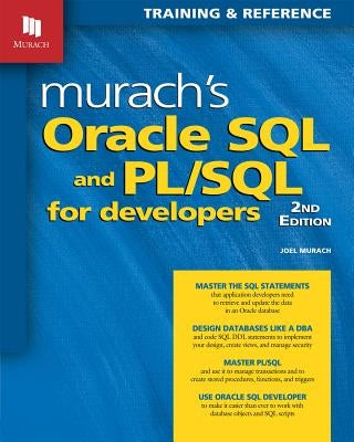 Murach's Oracle SQL and PL/SQL for Developers Paperback Mike Murach & Associates