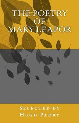 The Poetry of Mary Leapor Paperback Createspace Independent Publishing Platform