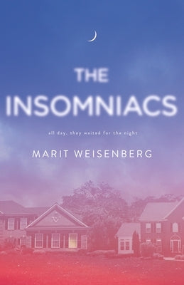 Paperback of The Insomniacs by Flatiron Books showing the book cover with dark and moody artwork.