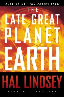Paperback of The Late Great Planet Earth by Zondervan Academic, showing the book cover with title and author details.