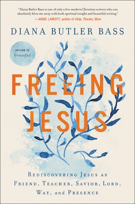 Paperback of "Freeing Jesus" by HarperOne showing the book cover with title and author details.