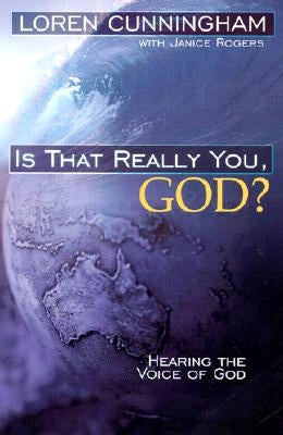Paperback book titled "Is That Really You, God?: Hearing the Voice of God" by YWAM Publishing, with cover art visible.