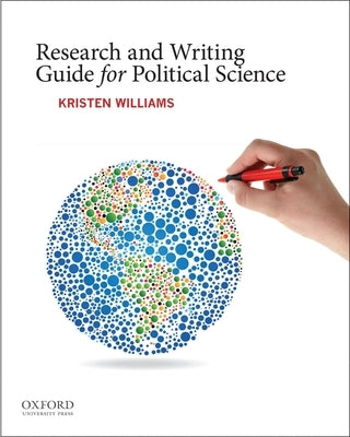 Paperback Research and Writing Guide for Political Science by Oxford University Press, USA, featuring a cover with academic design.