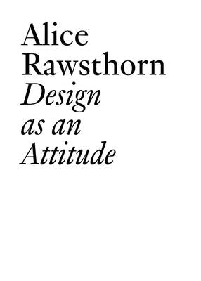 Design as an Attitude: New Edition Paperback Jrp Ringier
