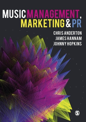 Paperback book titled "Music Management, Marketing and PR" by Sage Publications Ltd, showing the front cover with text and design.
