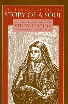 Paperback of "Story of a Soul: Study Edition" by ICS Publications, featuring the book's cover with title and publisher details.