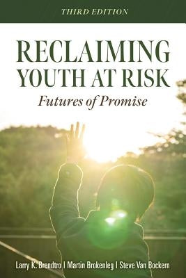 Paperback book titled "Reclaiming Youth at Risk: Futures of Promise" by Solution Tree, featuring a cover with colorful illustrations.