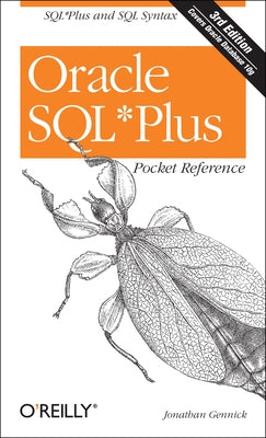 Oracle SQL Plus Pocket Reference Paperback O'Reilly Media