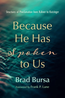 Because He Has Spoken to Us Paperback Pickwick Publications