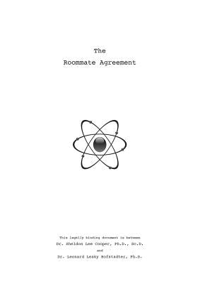 Sheldon's Roommate Agreement: Inspired by The Big Bang Theory Paperback Books on Demand