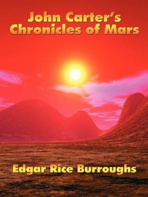 Paperback of John Carter's Chronicles of Mars by Wilder Publications, featuring a cover with space-themed artwork.
