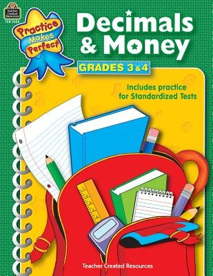Decimals & Money Grades 3-4 Paperback Teacher Created Resources