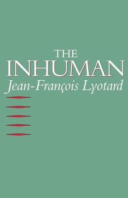 Inhuman: Reflections on Time Paperback Stanford University Press