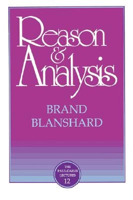 Reason & Analysis Paperback Open Court