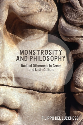 Paperback of Monstrosity and Philosophy by Edinburgh University Press showing the book cover with title and author details.