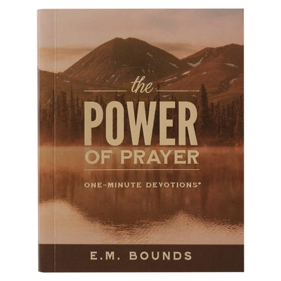 One-Minute Devotions the Power of Prayer Paperback Christian Art Gifts
