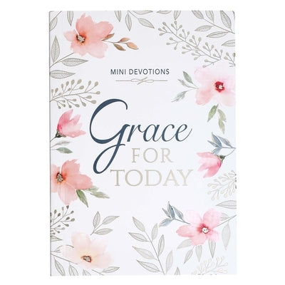 Paperback Mini Devotions Grace for Today by Christian Art Gifts Inc with inspirational daily devotion pages.