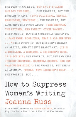 How to Suppress Women's Writing Paperback University of Texas Press