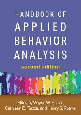 Paperback copy of the Handbook of Applied Behavior Analysis by Guilford Publications, showing the book's front cover.