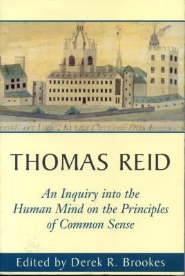 Paperback book titled "An Inquiry Into the Human Mind: On the Principles of Common Sense" by Penn State University Press.