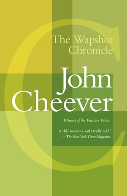 Vintage paperback of The Wapshot Chronicle showing the book's front cover with title and author details.