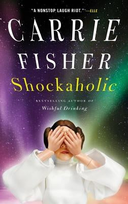 Paperback of Shockaholic book by Simon & Schuster featuring a colorful cover with bold typography and artistic design.