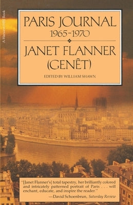 Paris Journal, 1965-70 Paperback Harper Perennial