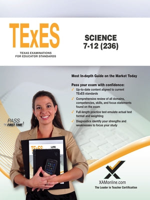 TExES Science 7-12 (236) Paperback Xamonline.com