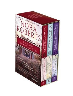 Nora Roberts Cousins O’Dwyer Trilogy boxed set by Berkley Books, featuring three paperback romance novels with colorful covers.