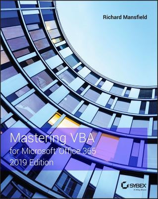 Mastering VBA for Microsoft Office 365 Paperback Sybex
