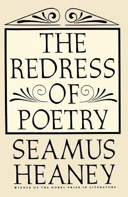 The Redress of Poetry Paperback Farrar, Strauss & Giroux-3pl