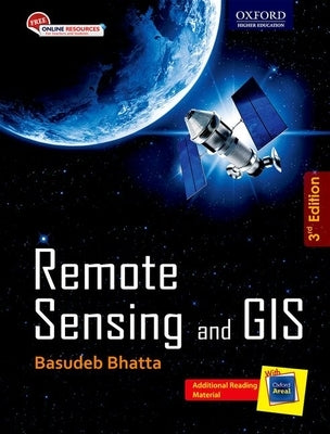 Oxford Remote Sensing and GIS 3rd Edition paperback book with cover image featuring maps and satellite imagery.