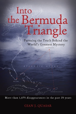 Cover of "Into the Bermuda Triangle" book by International Marine Publishing, featuring mysterious ocean imagery.