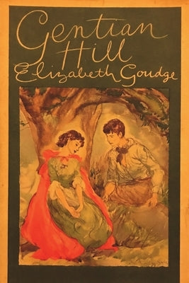 Gentian Hill paperback novel by Must Have Books, showing the book cover with an illustration of a serene countryside scene.