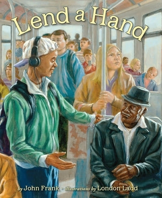 Paperback of "Lend a Hand: Poems about Giving" by Lee & Low Books, featuring colorful cover art with children and giving imagery.