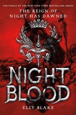 Nightblood paperback book by Little, Brown Books for Young Readers featuring dark fantasy cover art and vibrant illustrations.