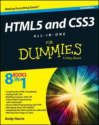 HTML5 and CSS3 All-In-One for Dummies Paperback For Dummies