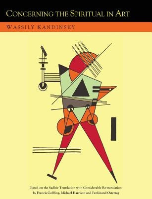 Paperback of Concerning the Spiritual in Art and Painting in Particular by Martino Fine Books, showing the book cover with title and design.