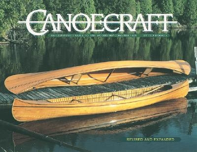 Paperback book titled Canoecraft: An Illustrated Guide to Fine Woodstrip Construction by Firefly Books, showing detailed cover art.