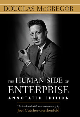 Paperback of The Human Side of Enterprise Annotated Edition by McGraw-Hill Companies, showing the book cover with title and author.