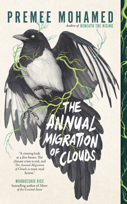 Paperback of "The Annual Migration of Clouds" by ECW Press featuring a cover with cloud illustrations and a soft color palette.