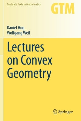 Paperback of "Lectures on Convex Geometry" by Springer, featuring a detailed cover with geometric illustrations.