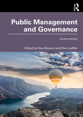 Public Management and Governance by Bovaird, Tony