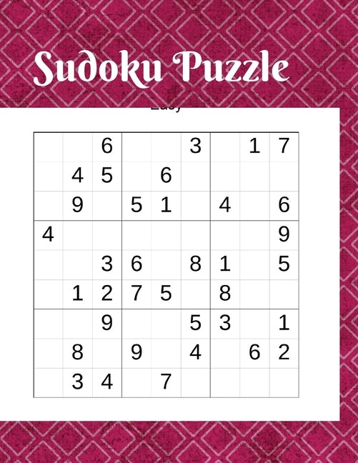Suduko Puzzle: Book for Adults/teen with easy to hard levels. improve your game with these two challenging levels. Large print and so Paperback Independently Published