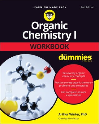 Organic Chemistry I Workbook for Dummies Paperback For Dummies