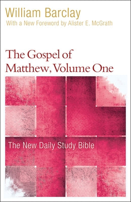 The Gospel of Matthew, Volume One Paperback Westminster John Knox Press