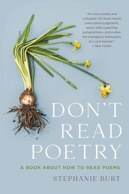 Paperback of "Don't Read Poetry," a book by Basic Books about how to read and understand poems, featuring a simple cover design.